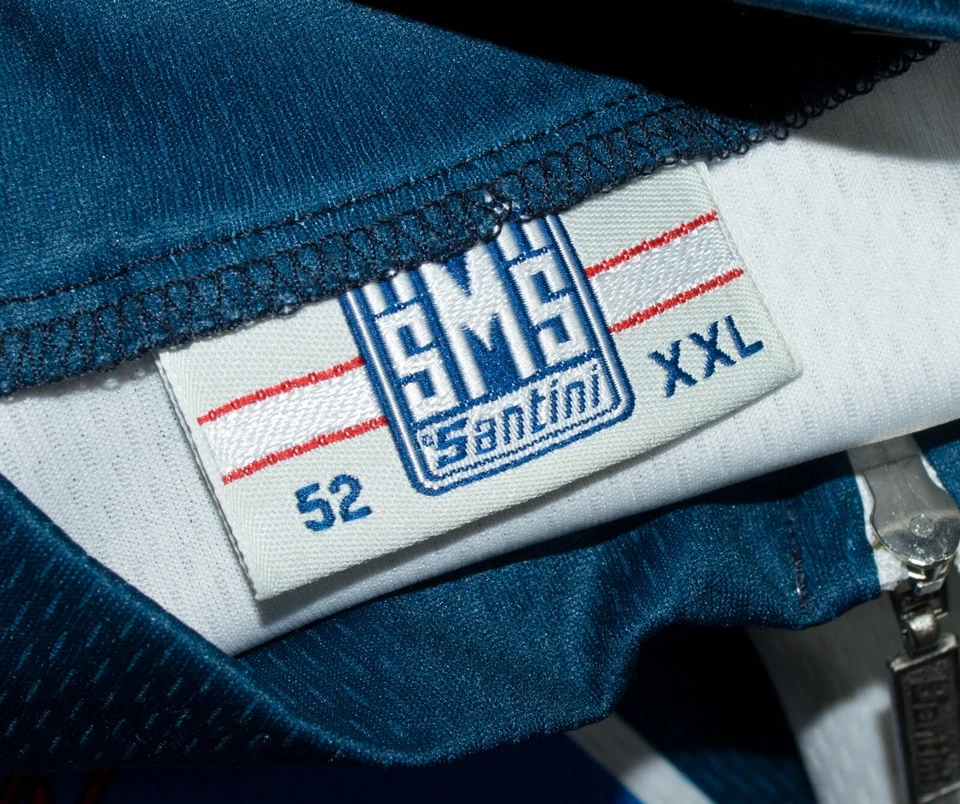 SMS Santini Cycling Jersey Mens 1/4 Zip La Presse Bike Shirt Size Adult 2XL - Image 3 of 4