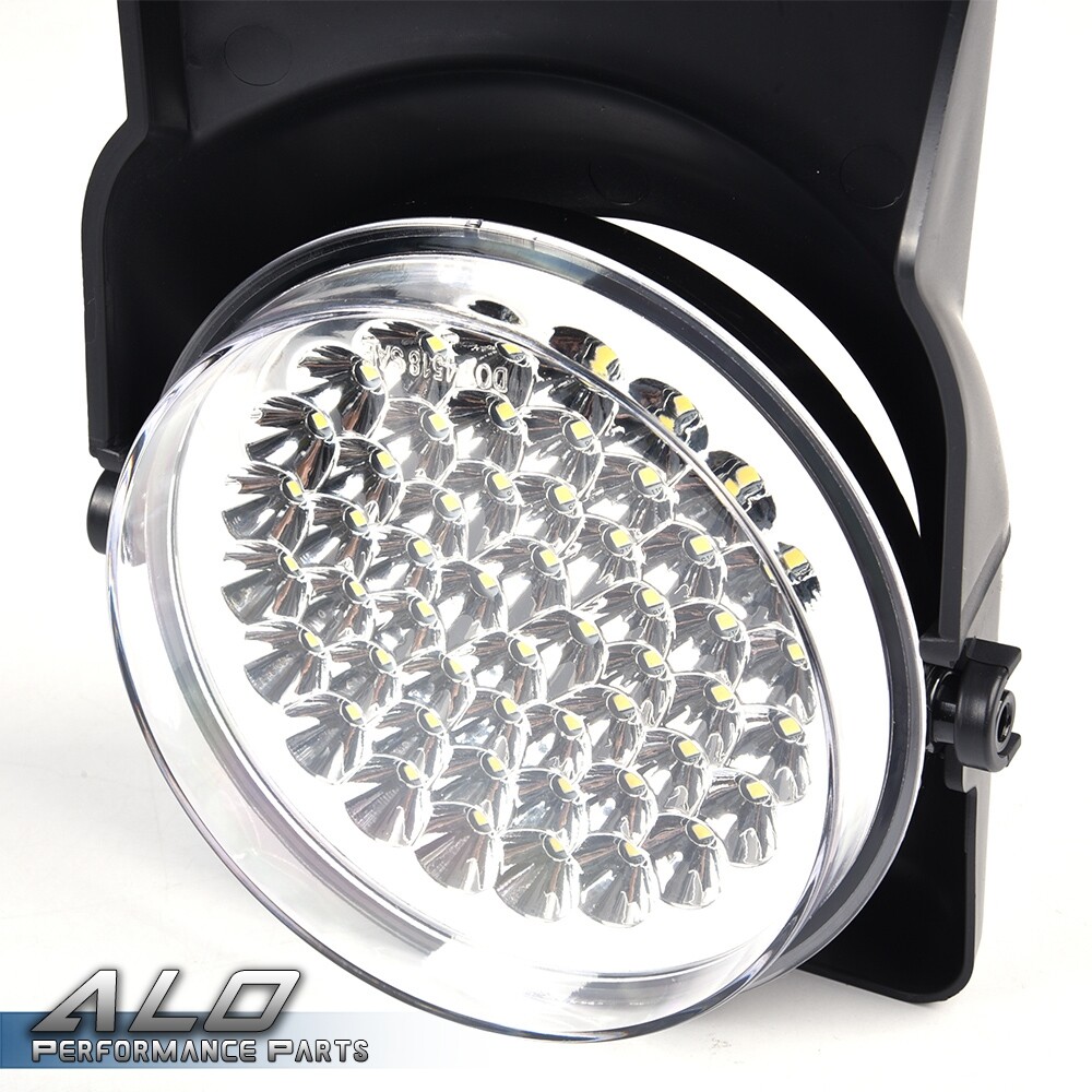 2003-2006 GMC Sierra 1500 1500HD LED Pod Light Fog Lamp Kit Install