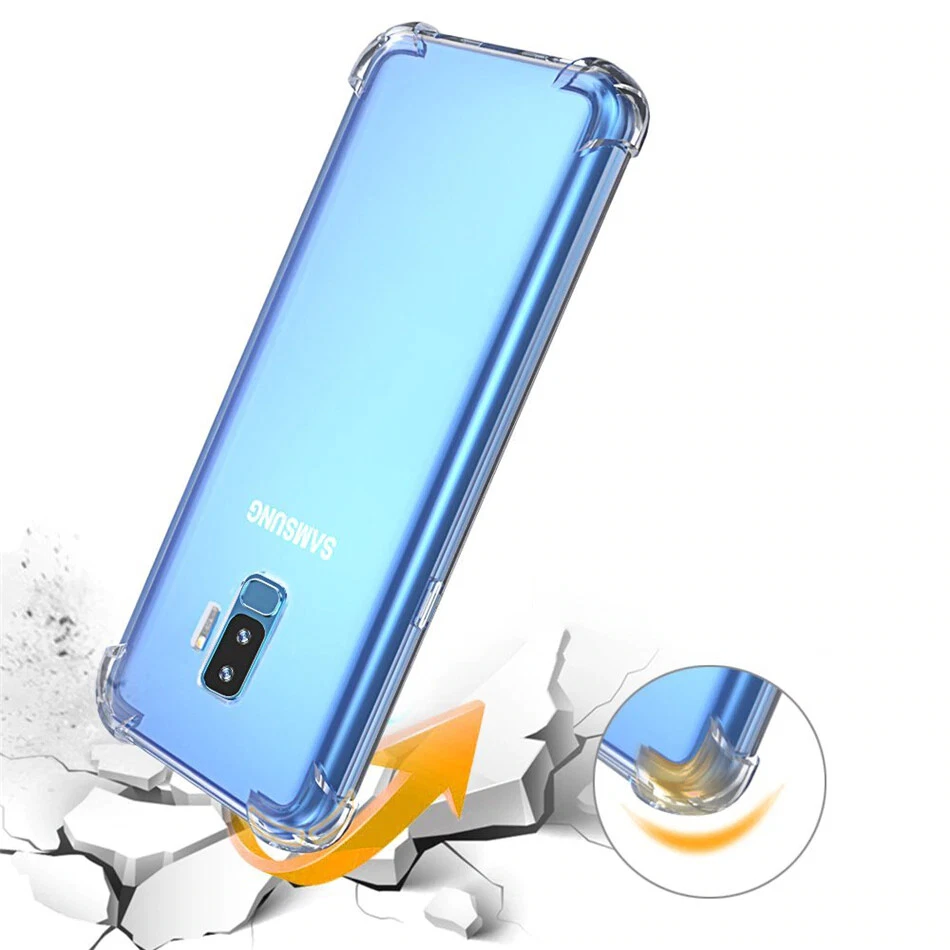 Samsung S10 Plus Clear Case Galaxy Note 10 Plus 5G A9 Shockproof Belt Loop Pouch - Image 4 of 4