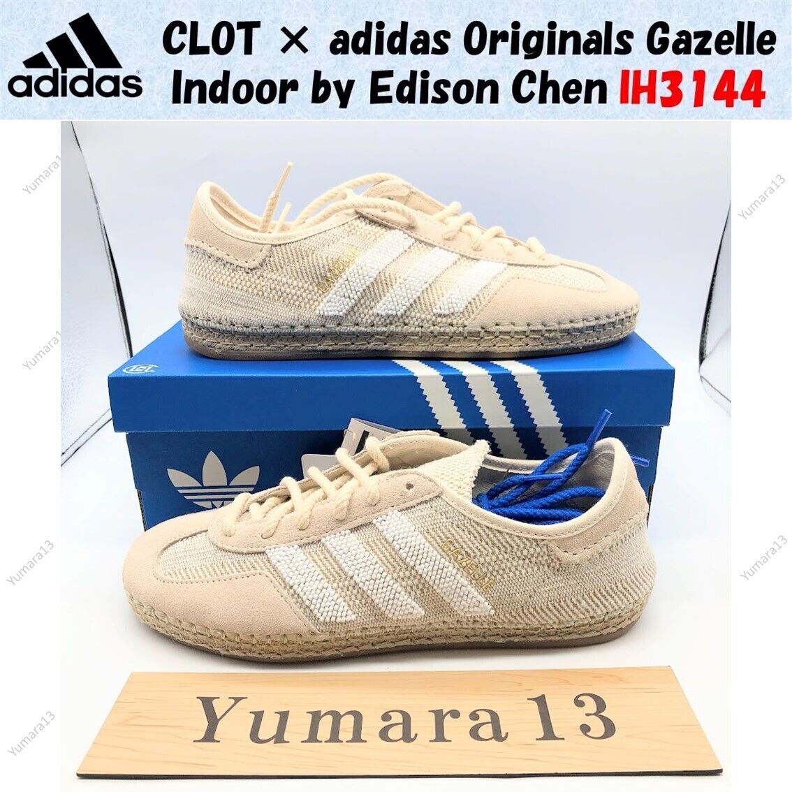 CLOT × adidas Originals Gazelle Indoor by Edison Chen IH3144 CLOT × adidas Originals Gazelle Indoor by Edison Chen IH3144