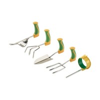 Easi Grip 5Er Set Ergonomischer Grubber, Unkrautstecher, Schaufel, Grabegabel