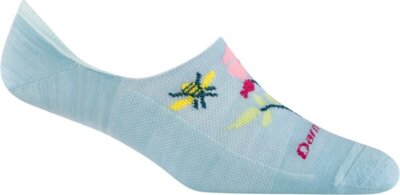 DARN TOUGH 6123 Glacier Women's No Show Hidden Lightweight Lifestyle Sock Merino