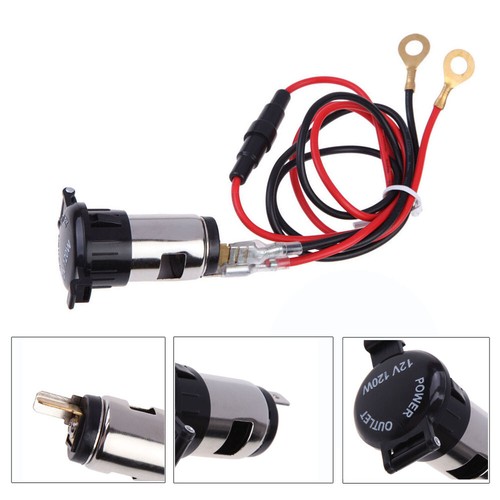 1x Car Power Socket DC 12V Cigarette Lighter Plug Outlet Lighter Socket Plug - Picture 4 of 12