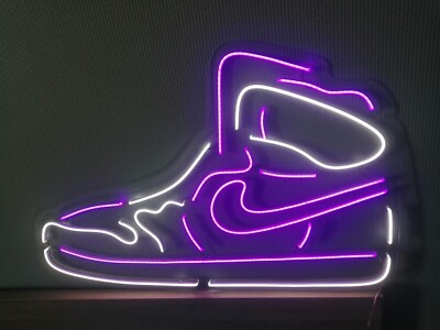 Sneaker neon sign LED light neon sign lamp size 25 inch