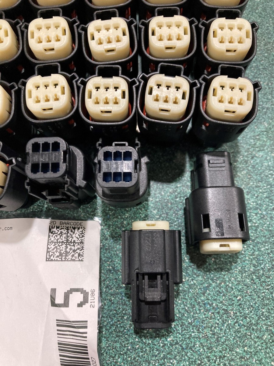 Molex NM-33472-0601 MX 150 Female Connector - 6-Pin - Black | eBay