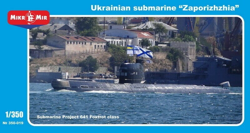 Mikromir 350019 Ukrainian submarine pr.641 Foxtrot class