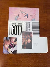 GOT7 "Flight Log: Departure" Album Pink Ver. w/ Mark BamBam Ticket, Group PC