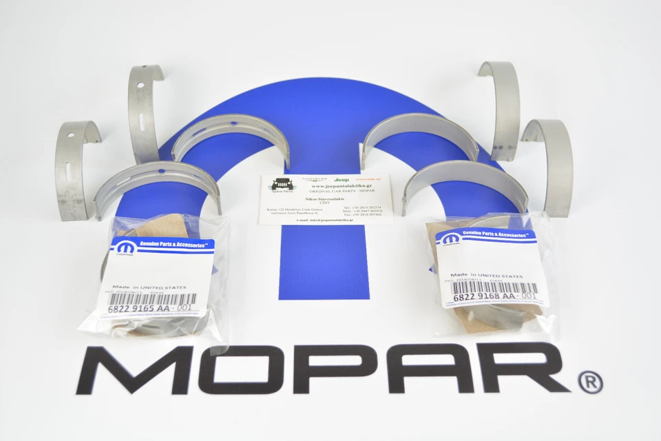 Crankshaft Bearing KIT Upper & Lower Jeep Grand Cherokee WK 11-21 3.0 0.50 Mopar - Image 4 of 4