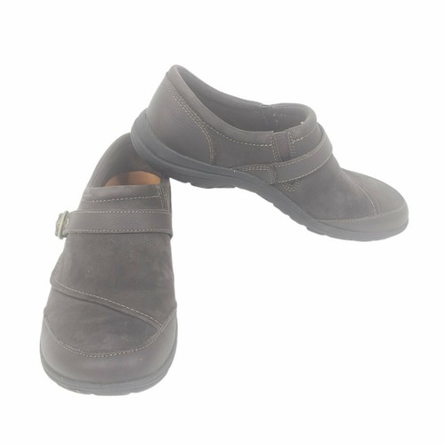 Merrell Dassie Buckle Slip On Brown Leather Shoes Women's Size 8 Brown  J69082 | eBay