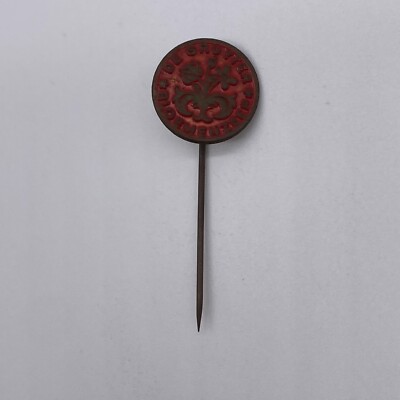 Vintage De Gruyter Bloemenzeep Advertising Hat Lapel Stick Pin
