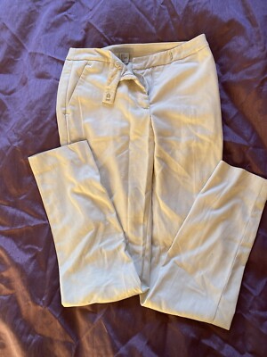 H&M Cream Cigarette Trousers