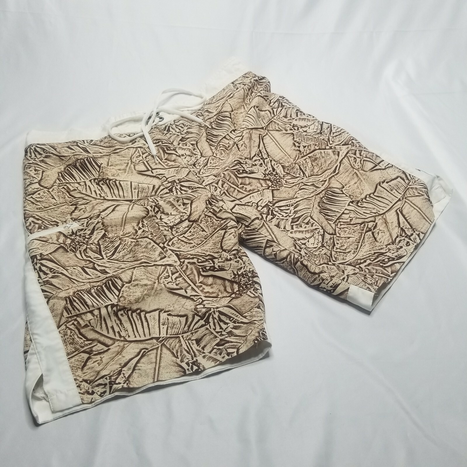Speedo beige swim trunks, lined. Men's Sz M [B10] | eBay