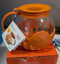 Ecolution 1.5qt. Microwave Popcorn Popper - ORANGE  BRAND NEW
