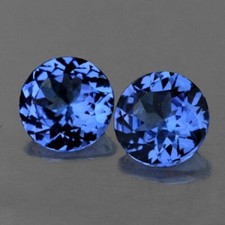 TANZANITE OVAL 2PZ CT. 1.43