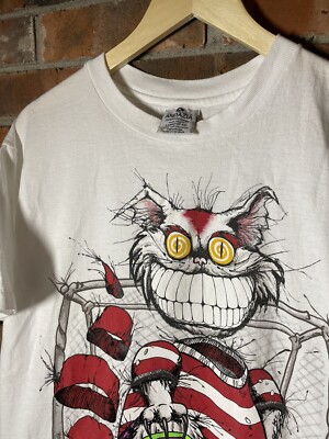 Vintage Andazia Alice In Wonderland Shirt Cheshire Cat