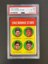 1963 Topps #54 Dave Debusschere Rookie! PSA 4 Free Shipping