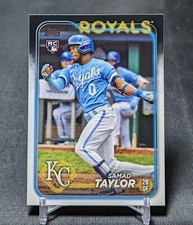 Samad Taylor Rookie Card RC 2024 Topps Series 1 Baseball #32 Kansas City Royals