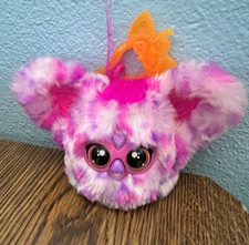 2023 Hasbro Pink Mini Furby Furblets Electronic Pet Toy Keychain