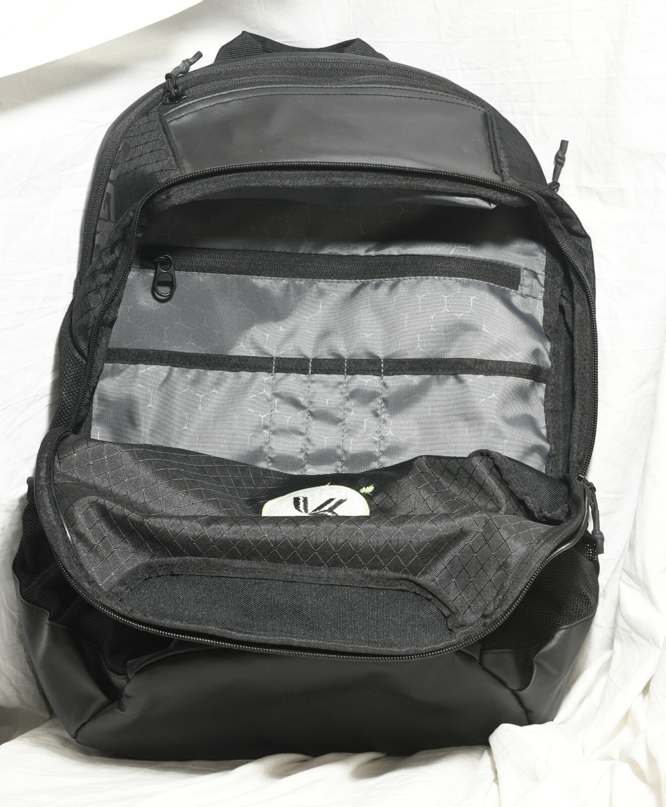 OGIO Street Metro Black Backpack- R Logo- Laptop -Organizer Panel 