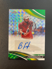2025 Topps Chrome Tennis Bjorn Fratangelo Chrome Auto Green Geometric 79/99 BJAB