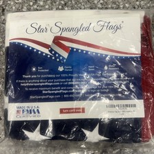 3x5 American Flag By Star Spangled Flags Hand Sewn Made In The USA