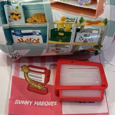 Miniverse Make it Mini Spaces - RARE Sunny Marquee Light Up Sign With Batteries