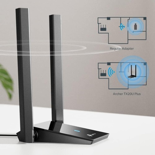 TP-Link AX1800 Wi-Fi 6 Dual Antennas High Gain Wireless USB 3.0 Adapter, Dual-Ba - 第 4/6 張圖片