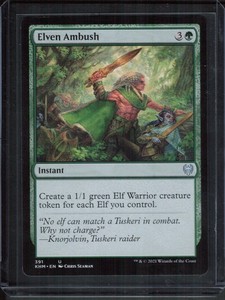 Elven Ambush #391 Kaldheim - Uncommon Instant MTG