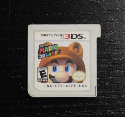 (RI3) Super Mario 3D Land (Nintendo 3DS, 2011) Cart Only (A2)