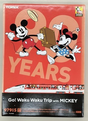 Waku Waku Trip Shinkansen Mickey Mouse Minnie Kyushu Shinkansen 800