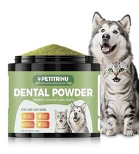 Dog  Cat Dental Powder Breath Freshener Dog  Cat Teeth Cleaning Powder Tartar