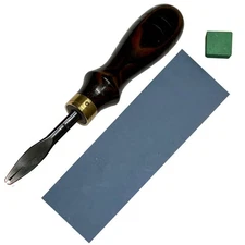 Oka Special Edger Ebony No. 1 Leathercraft Sewing 0.8mm Leather Edge Beveler