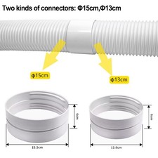 Connessione affidabile per condizionatori portatili con connettore in plastica ABS
