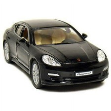 Kinsmart 5 Porsche Panamera S Diecast Model Toy 140 Scale Car Sedan Black