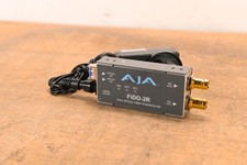 AJA FIDO-2R Dual-Channel Optical Fiber to SD/HD/3G SDI Receiver CG01U6E