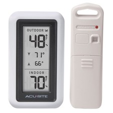 Digital Thermometer with Indoor, Outdoor Temperature and Daily High and Lows ...