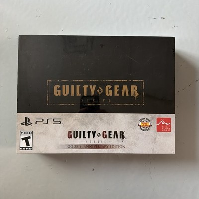 NEW Guilty Gear -Strive- GG 25th Anniversary Edition - Sony PlayStation 5 SEALED
