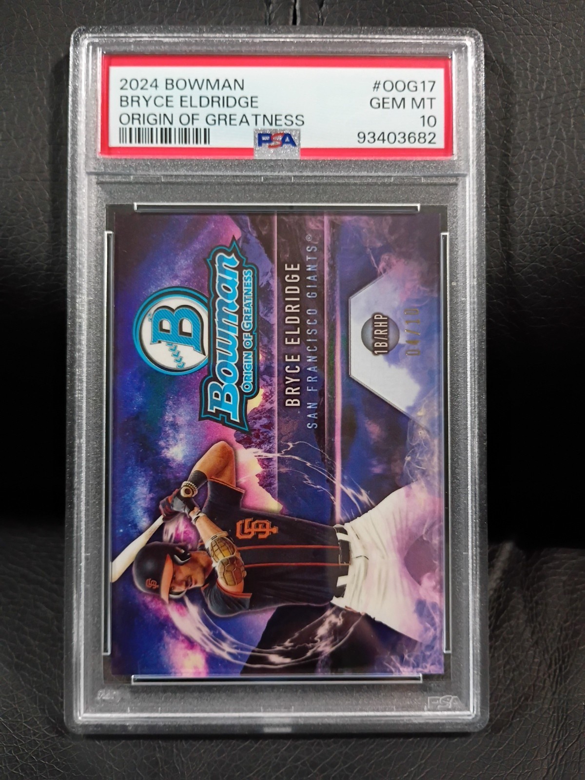 2024 Bowman Origin of Greatness Bryce Eldridge #OOG-17 (RC) /10