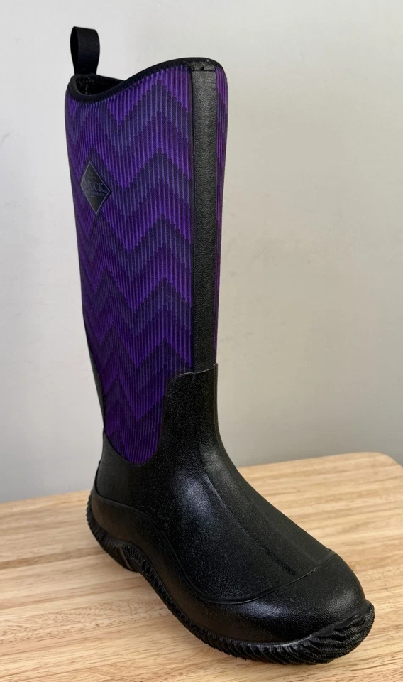The Original Muck Boot Chore Boot womens  9 TALL PURPLE #090018 - Image 4 of 4