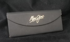 Maui Jim Sunglasses Case  Cleaning Cloth. A little wear at the edges.
