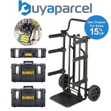 Dewalt 1-70-324 4 in 1 Toughsystem 2.0 Stackable Tool Box Trolley 2x DS300 DS150
