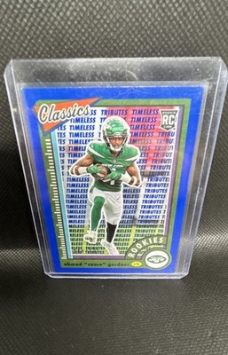 2022 Panini Classics - Rookies Ahmad Gardner #187 Timeless Tributes Light /125