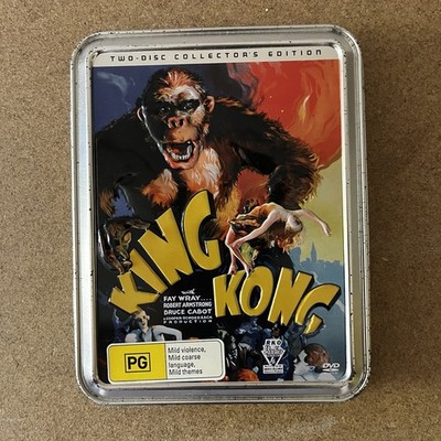 King Kong - 1933 Classic 2 Disc Collector's Edition in Metal Tin Case *FREE Post