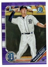 2019 Bowman Draft Chrome Purple Refractor /250 Bryant Packard #BDC-123 RC | SP