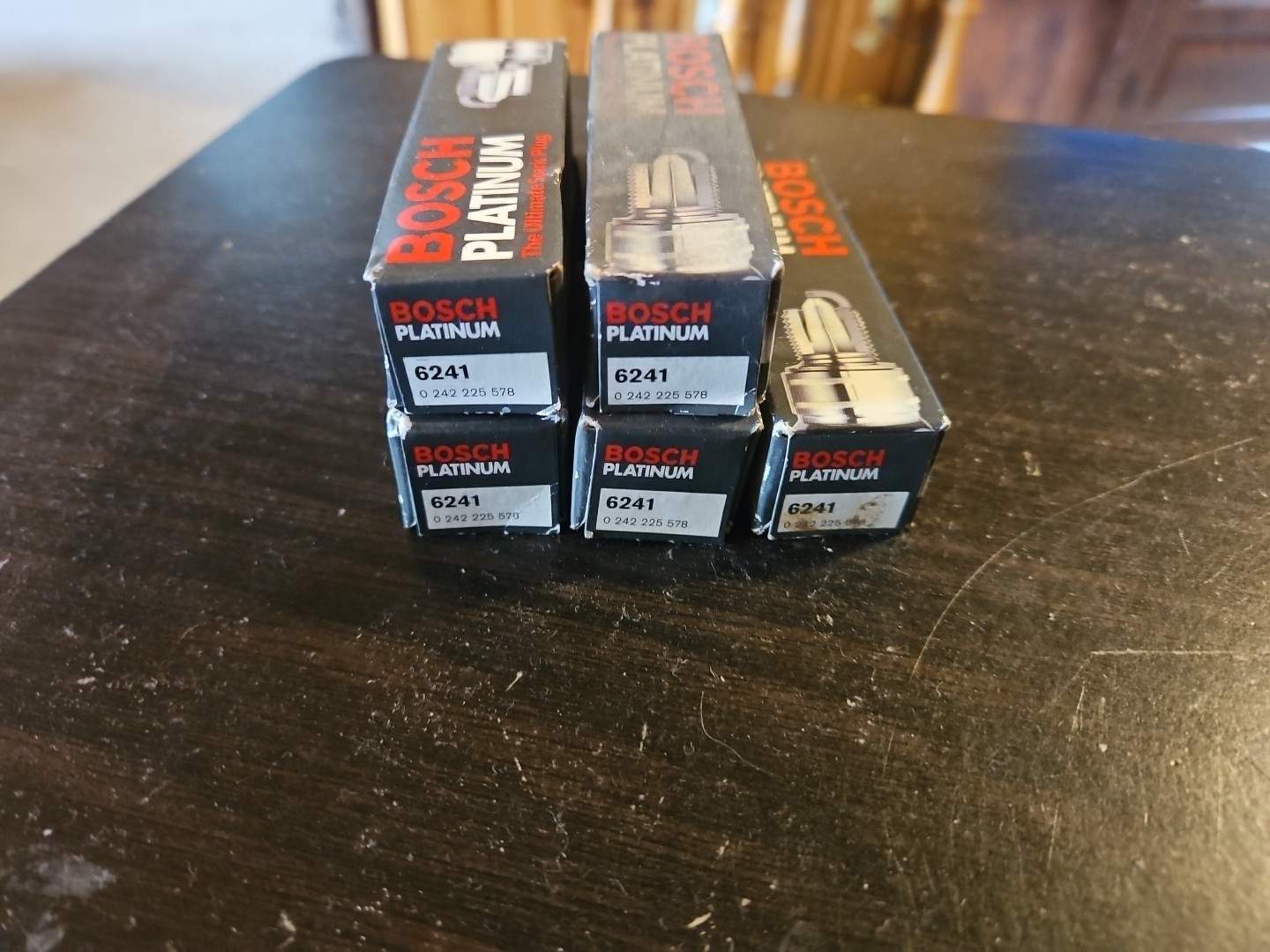 NEW Bosch 6241 Platinum Spark Plugs 5