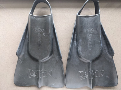 DAFIN PRO MODEL ボディボードフィン 7-8 M DAFIN Hawaii Pro Model Swim Medium Fins 7-8 Surf Body Boogie