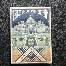 Eye Of The Ocean 2 Gibborim Castaways GILDED Edition Playing Cards Stockholm 17