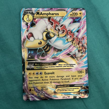 Pokémon M Ampharos EX 28/98 XY Ancient Origins Ultra Rare Full Art Holo 220 HP on eBay