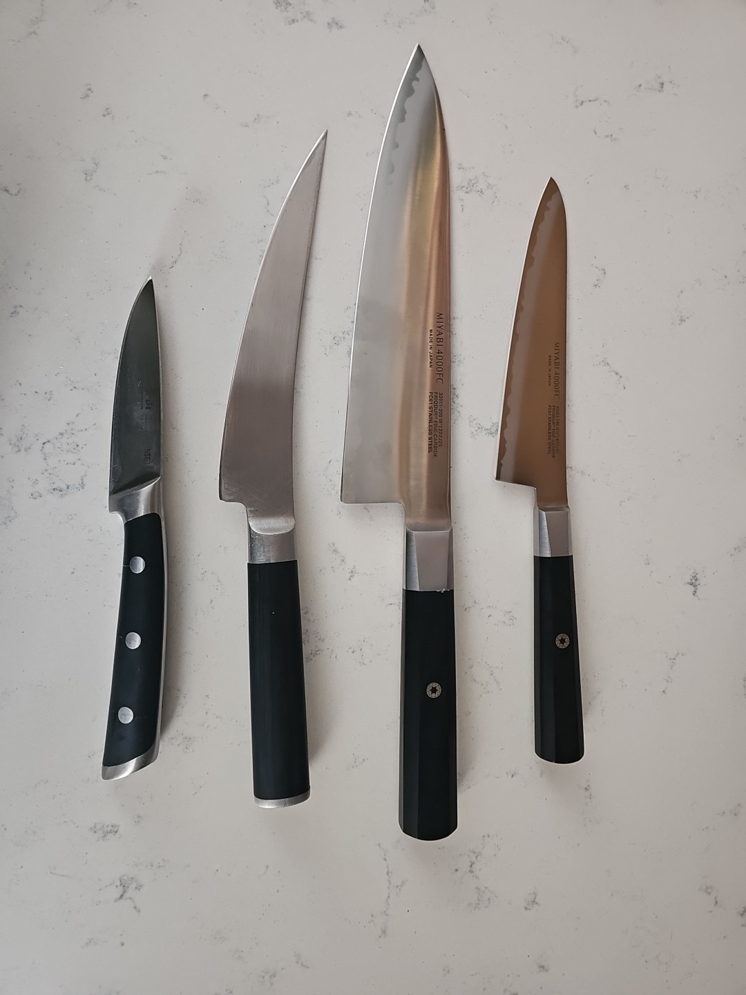 Miyabi 4000FC 8 Inch & 5.5 Inch Plus Other Japanese Knives