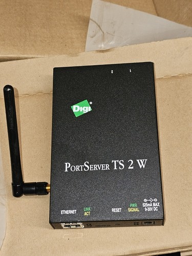 New Open Box Digi PortServer TS 2 W PN# (1P) 50000836-17G + all Accessories - Afbeelding 6 van 8